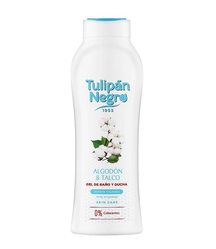 

Гель для душу Бавовна та тальк Tulipan Negro 650 мл