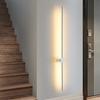 Applique murale LED - NETTLIFE - 100 cm - Blanc chaud 3000 K - Métal - Style moderne