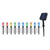 Weatherproof Yard Pathway Illumination 10/20Pcs Solar Lights, LED Multicolor Bubble Garden Stake Waterproof Wireless Landscape Lighting for Driveways