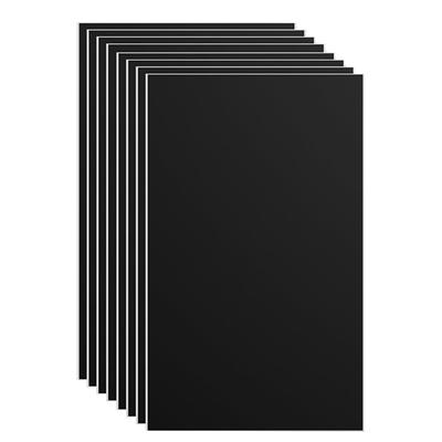8Pcs Fence Post Protections Sleeves Waterproof and Rot Resistant Suitable for 3-5inch Round and 3-4inch Square Posts