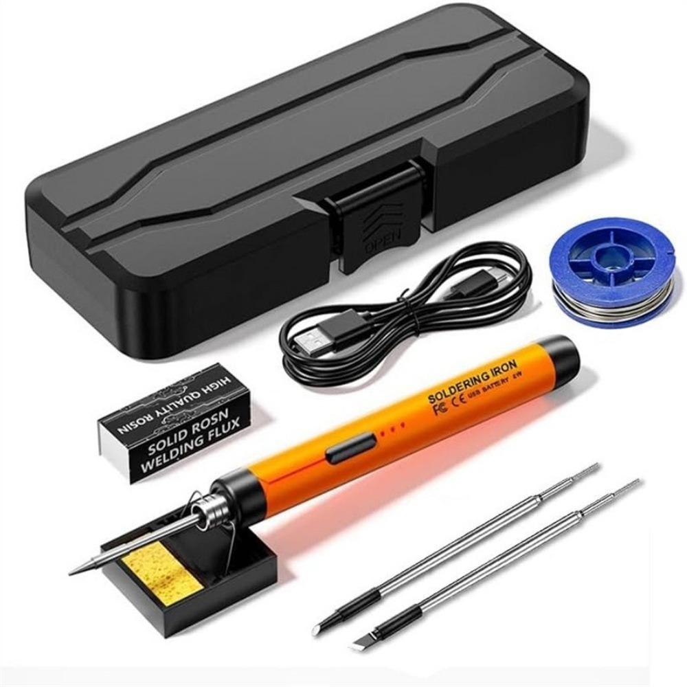 USB Rechargeable USB Soldering Iron Set Wireless Welding Pen Home Appliance Repair