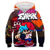 Felpe con cappuccio Anime Game Friday Night Funkin Felpe con stampa 3D Felpe con cappuccio per ragazzi e ragazze Pullover alla moda Cartoni animati Tute per bambini Abbigliamento