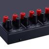 1 In 4 Out Amplifier And  Source Signal Distribution Panel Single  Input 300W Per Channel Losslessly