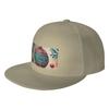 Fashion Christmas OrnaUnisext Flat Brim Sun Hat  Cycling And Running Cap Womens