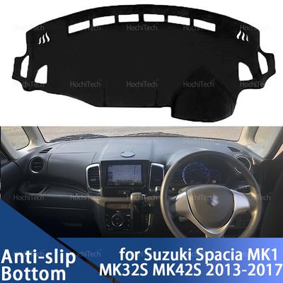 Pro Suzuki Spacia MK1 MK32S MK42S 2013-2017 Kryt palubní desky auta Podložka na palubní desku Kobereček na palubní desku Dashmat Anti-UV podložky