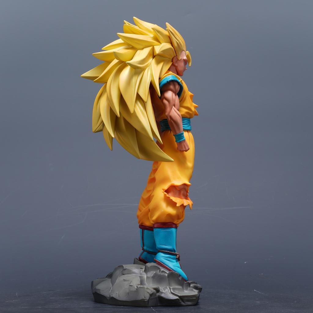 Seven Dragon Ball Figurine Super 3 Super Saiyan Statue Set Decorative Item Anime Figurine Model Gift Collectible Item