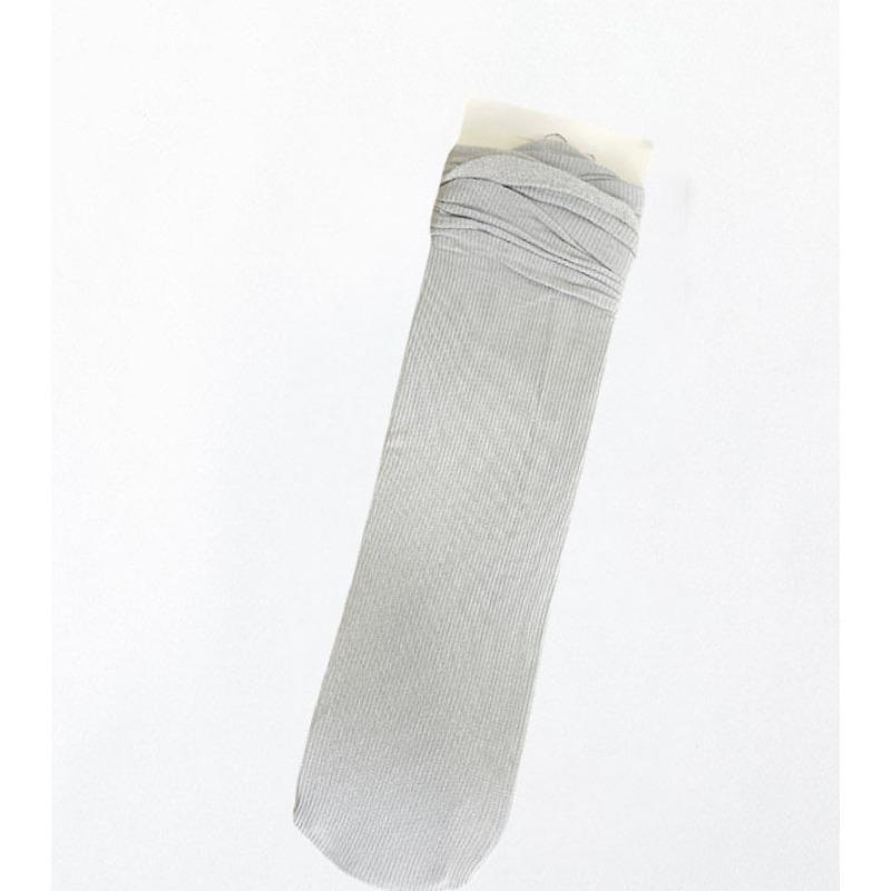 Jk Japonské Zhuji Ponožky Dámské Letní Tenké Ledové Hedvábí Chladivé Prodyšné Bezkostní Ledové Ledové Ponožky V Tubě Měsíční Froté Ponožky