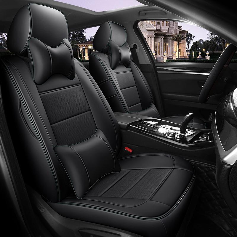 Originele Lederen Autostoelhoezen voor Diverse Modellen - Volledige Dekking Kussens