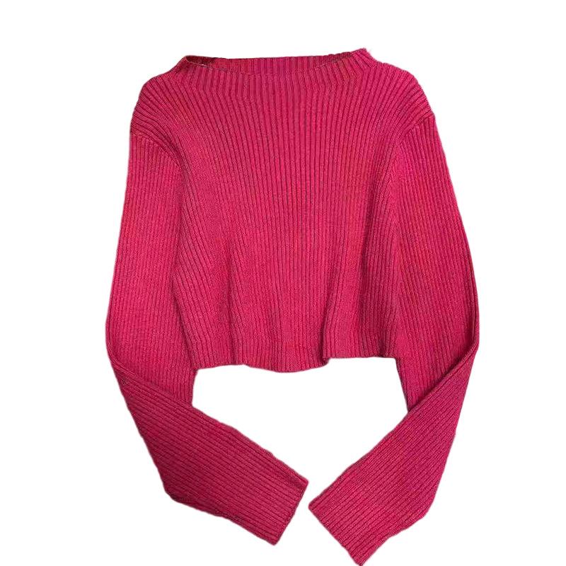 Women's Casual Knit Top - 2025 Autumn Fashion