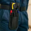 Small Tool Pouch, Tool Belt Pouches, Electrician Tool Pouch, Mini Organizer Pocket Attachment for Tool Belt, 5 Pockets