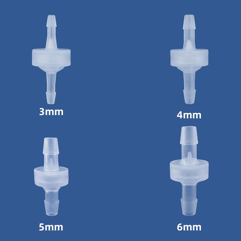 Ozone & Oil Resistant Plastic Check Valve / Stop Valve / Non-Return Valve