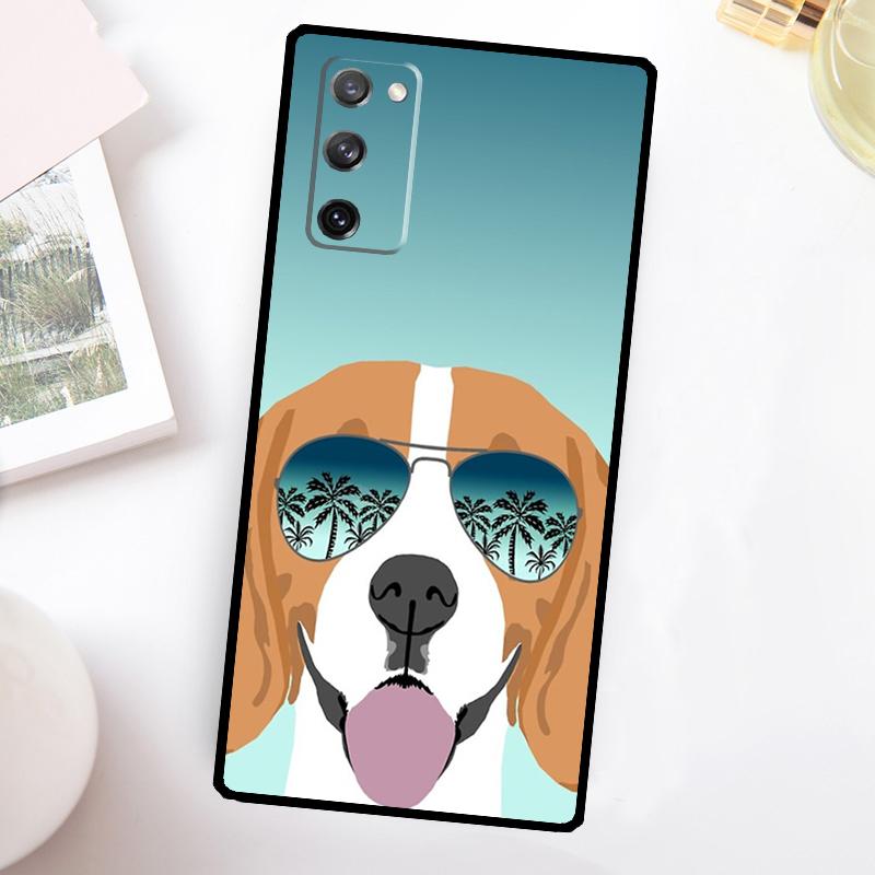 Beagle Puppy Dog Phone Case For Samsung Galaxy S25 Ultra S24 FE S20 S21 FE S22 S23 Plus S9 S10 S25 FE Cover