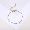 18K Gold Plated Urban Water Wave Chain Bracelet - Women's Fashion Jewelry