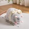 Floral Dress Fluffy Mouse Stuffed Simulation Stuffed Rat Creative Plush Mouse Doll  Kids Toy