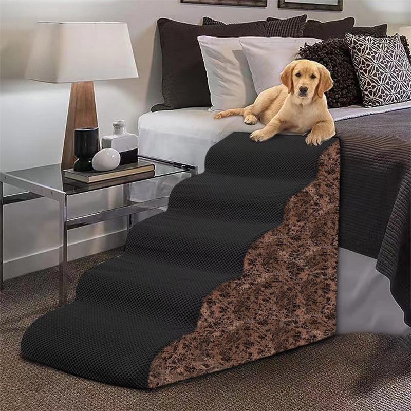 Drabina wspinaczkowa dla zwierząt domowych: Schodki do łóżka sofa dla małych psów i kotów