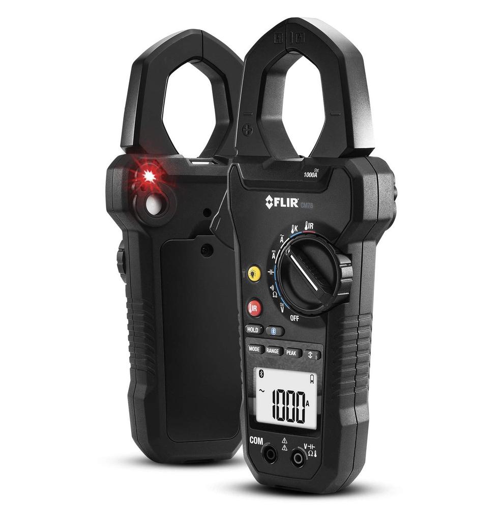 FLIR FLIR CM78 Clamp Meter Radiation Thermometer Up to 10 Years Warranty +