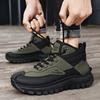 Men's Shoes Outdoor High-top Hiking Shoes for Men Comfortable Anti Slip Men Boots Waterproof Wear-resistant Safety Shoe Sneakers