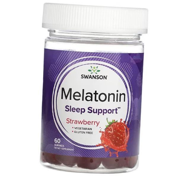 

Chewing Melatonin, Melatonin Gummies, Swanson 60 tabs Strawberry (72280081) 60tab Strawberry