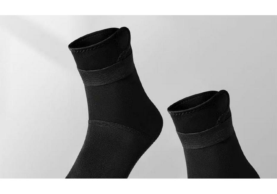 3/5mm Unisex Non-slip Thickened Diving Socks for Cold Protection and Warmth In Winter Swimming, Snorkeling, and Surfing.