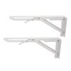 2pcs Folding Table Bracket Wall Mounted Collapsible Shelf Bracket 34cm 13.39in for RV Boat