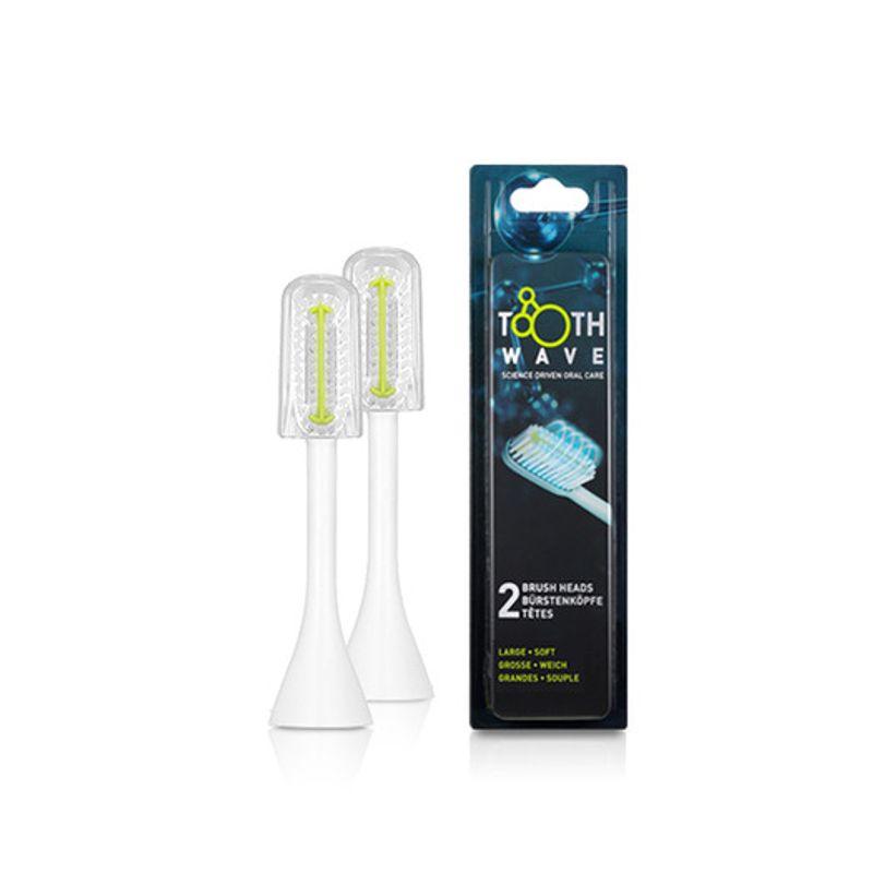 Silk`n Toothwave Soft Toothbrush Head Large (2-Pack) toothwave brush