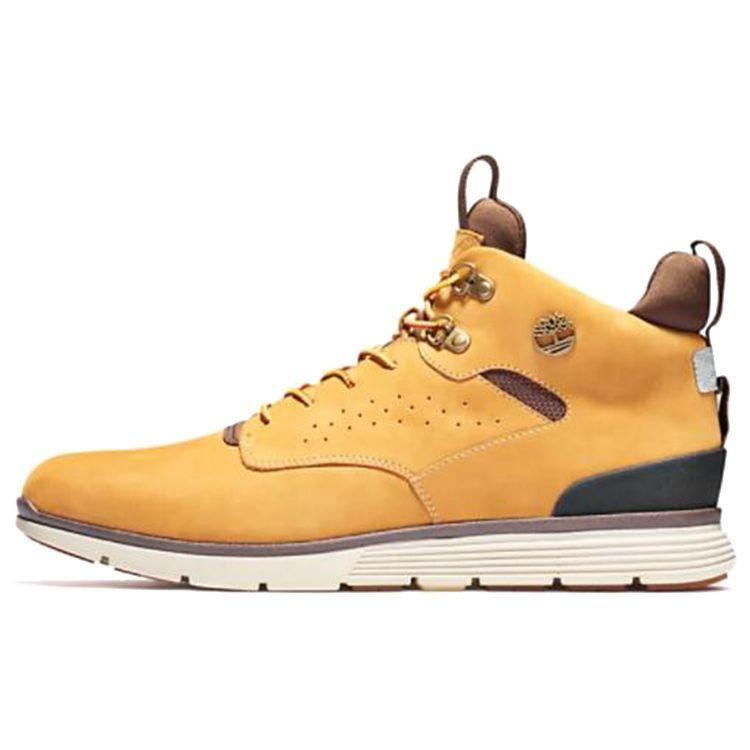

Timberland Кожаные амортизирующие прочные походные удобные ботильоны Killington, мужские ботинки желтого цвета A1JJ1231 44