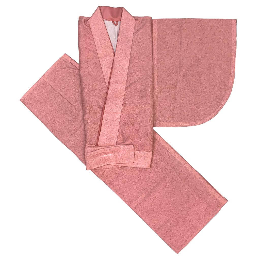 Muromachi washable single kimono with fine tall size around 170 Edo fine pattern cherry [Kyoto st. ] Two-part kimono, ladies, kimono, garment,