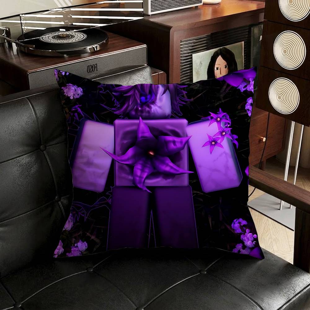 TwoTime Forsaken Pillow Case Antidustmite Pillowcase Invisible zipper silky short plush Sofa cushion cover