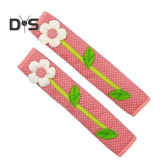 1 pár krytů klik dveří chladničky květinový design odolný proti opotřebení, nevyblednou, omyvatelná rukojeť, kryty klik dveří