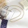Korean Pearl Chain Beaded Phone Lanyard Crossbody Elegant Bag Chain Lightweight for Shopping and Work Use