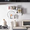 Punch-Free Adhesive Plastic Pegboard Organizer