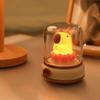 Flameless Candles Night Light Cute Capybara Kerosene Sleeping Nightlights Dimmable 2 Lighting Modes Bedside Lamp For Kid Bedroom