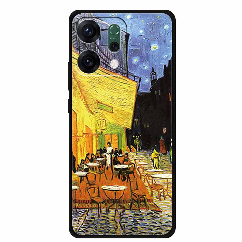 For Oppo Reno 14 5G 3D CaseRelief Flowers Emboss Phone Cover For Oppo Reno 14 Black Silicone Shockproof Soft Fundas Protector