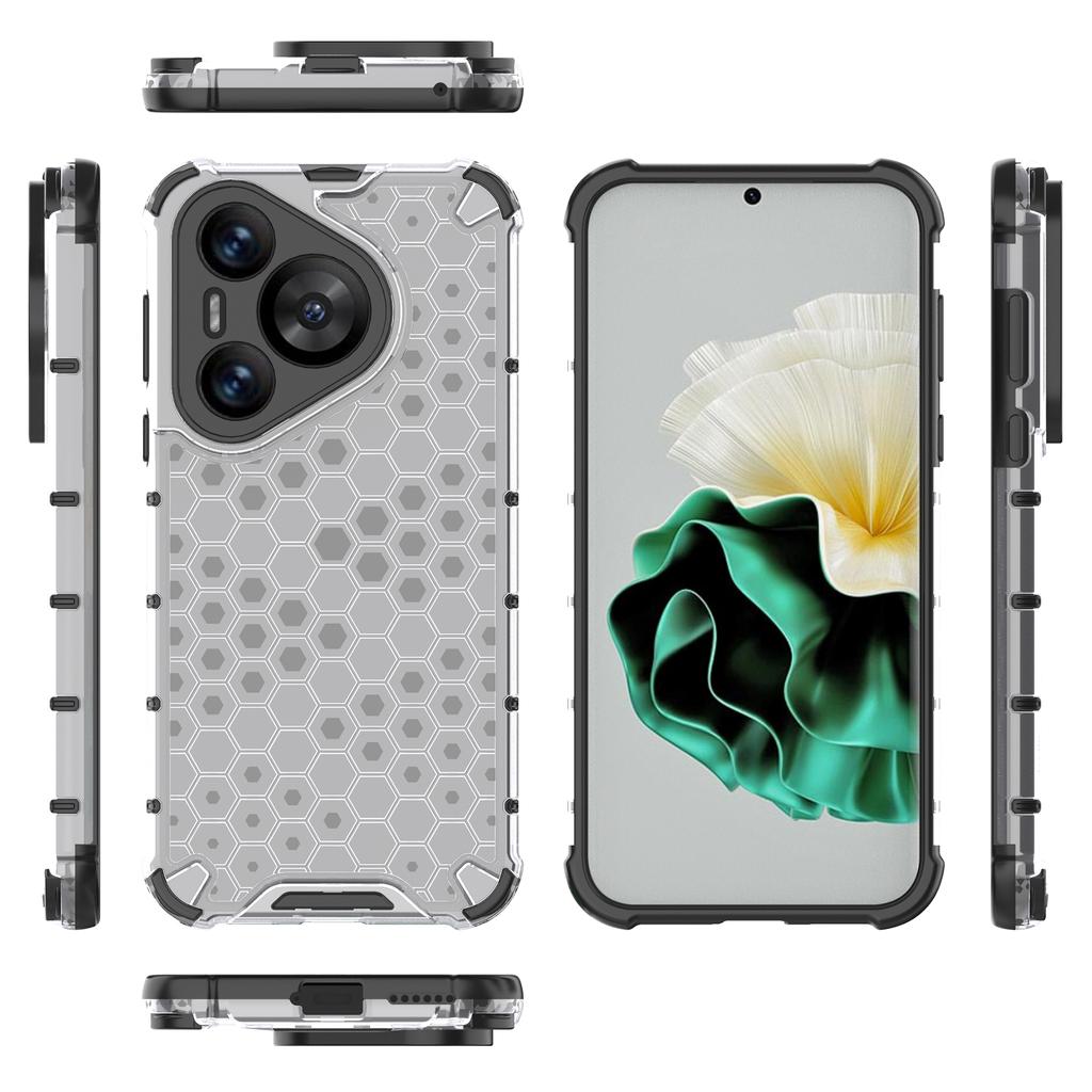 For Huawei Pura 70 Case Honeycomb PC+TPU Air Cushion Drop Protection Phone Cover
