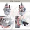 PWK Motorcycle Carburetor with Water Spray, Sizes 21-34mm, Modified for ATV Use