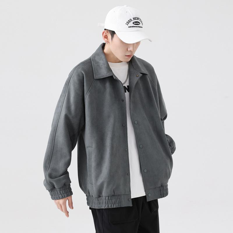 Весенне-осенняя куртка с лацканами — фото 4