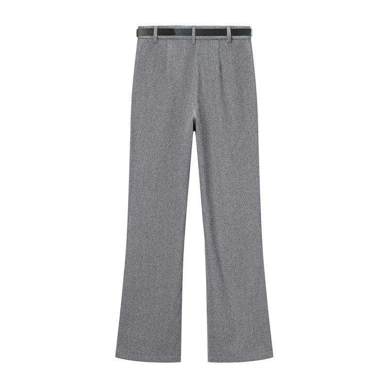 2025 Winter New Arrival: European & American Style Sleeveless Top and Wide-Leg Pants Set