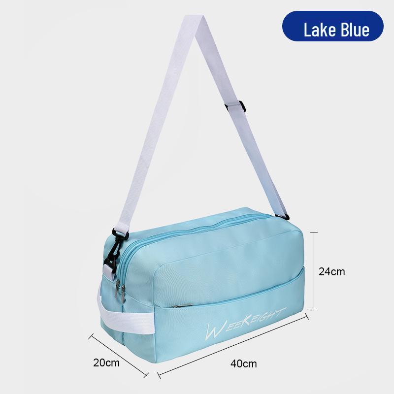 Waterproof Swim Bag with Dry-Wet Separation and Shoulder Strap for Sports Gear