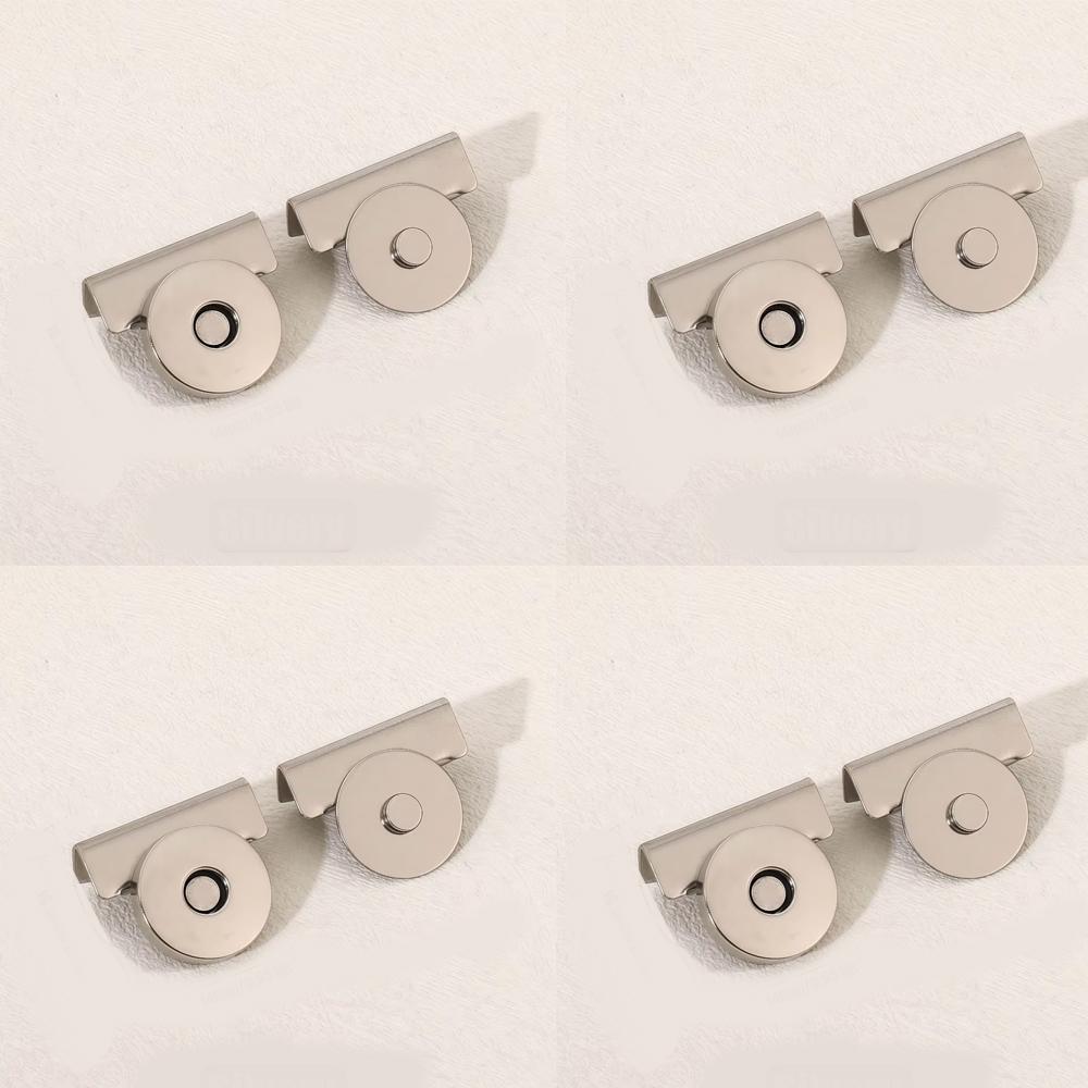 4/8 sets Seamless Magnetic Button Magnet Buckle Hidden Button Snap Button for Shoulder Bag Wallet Clothes DIY Craft Accessories