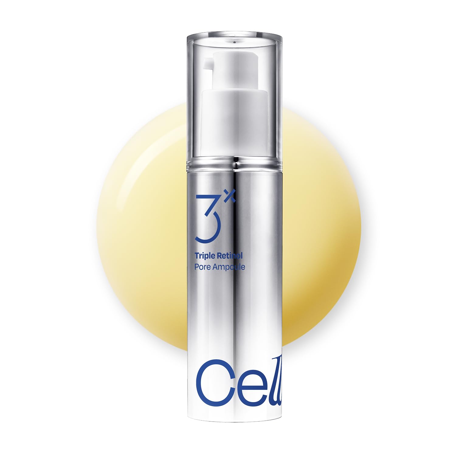 [Officiel Celladix] Ampoule Triple Rétinol Pores 30ml / Soin des Pores, Soin Raffermissant, Contenant du Rétinol