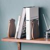 Black Walnut Wooden Anti-Fall Book Stand for Dorm or Office