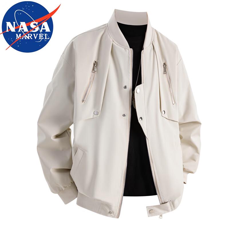 NASA MARVEL Men's Stand-Collar Casual Jacket