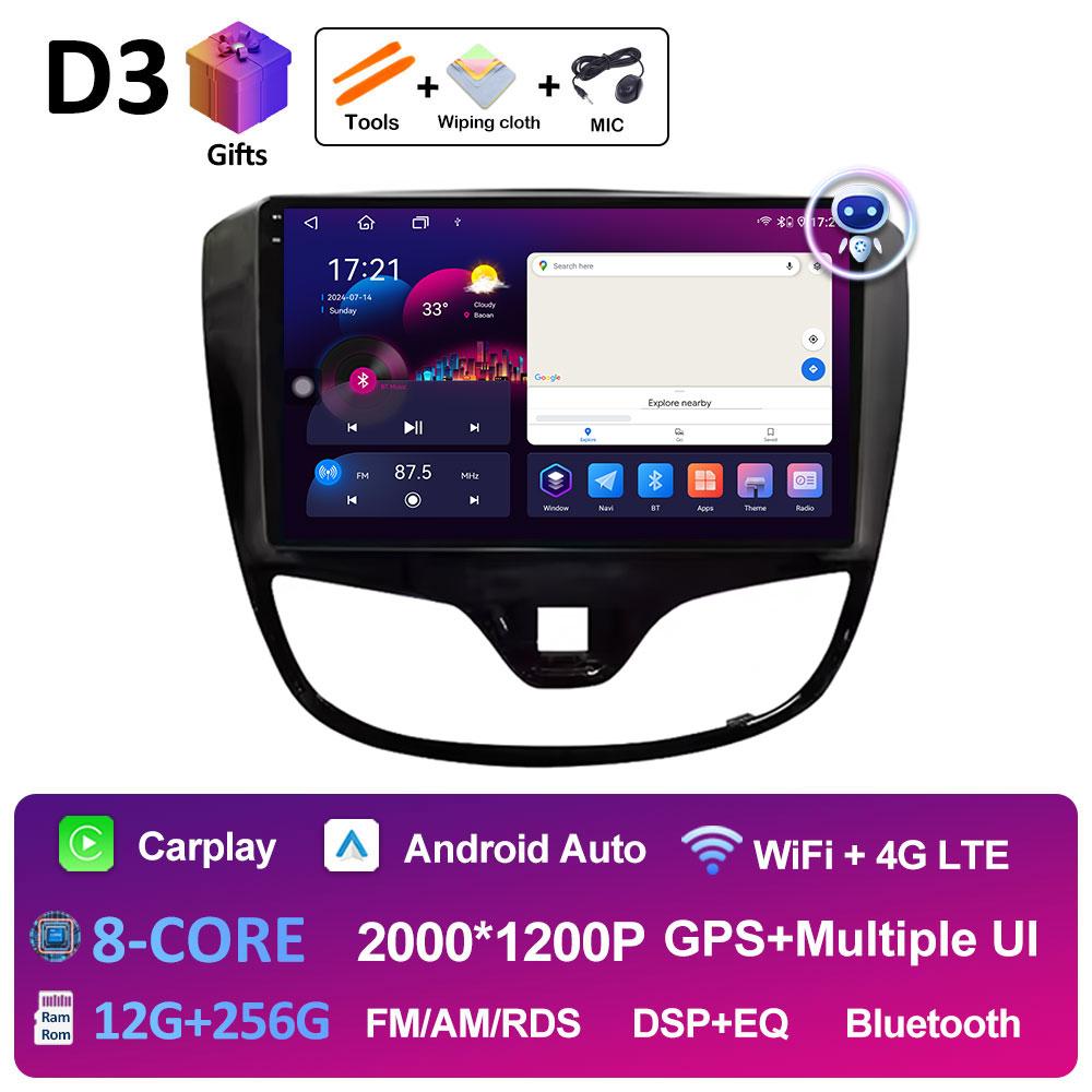 Intelligent System Wireless Carplay For Opel Karl Vinfast Fadil 2017 2018 2019 2020 DSP Stereo Android 14 Cooling fan Auto Tools