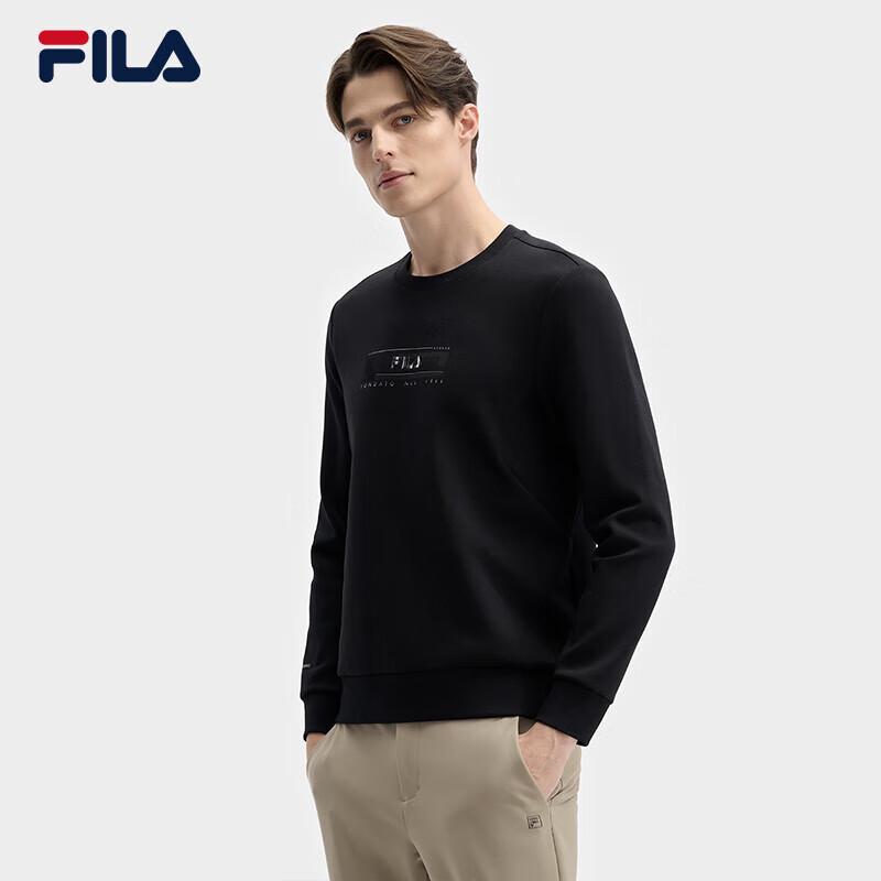 FILA Men s Basic Pullover Knit Sweatshirt M