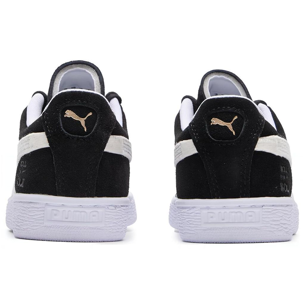 Puma Suede Forever Dance Comfortable Casual Low-Top Sneakers Unisex Sneakers Black 399103-01