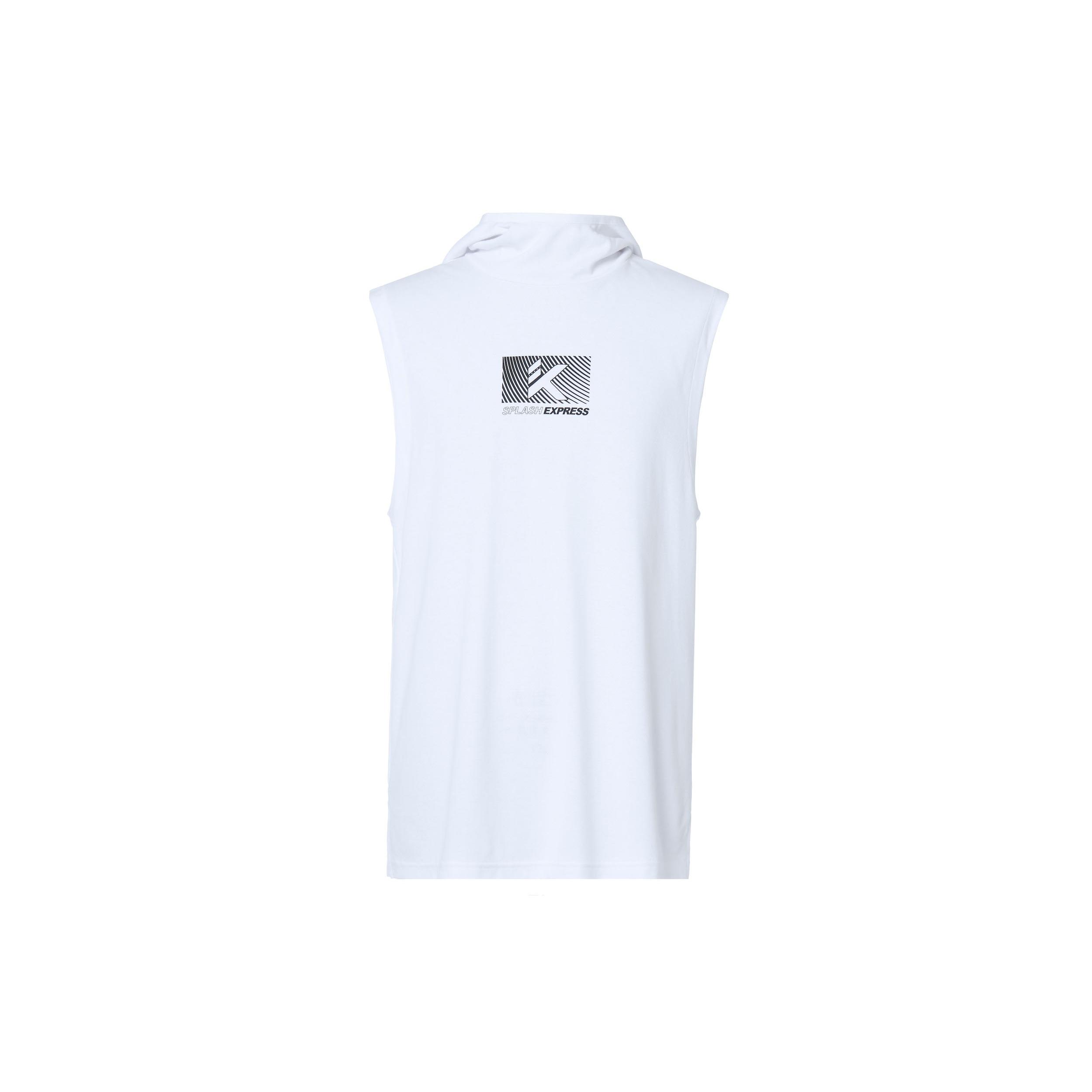 ANTA Thompson KT Basketball Tank Tops Men s White Moderate Straight Fit 152321173-1 L
