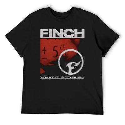 FINCH BAND T-Shirt Customs Design Your Own Cotton Man T-shirts Vintage T Shirts Mens T Shirts Casual Stylish