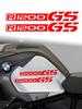 kfwhl7 Reflective Stickers for BMW Motorcycles - Helmet Decals with BMW Logo for G310GS/S1000RR/1200GS