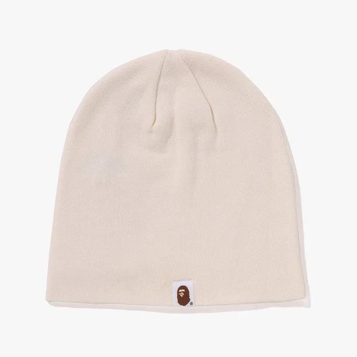 Crystal Ape Head Beanie (W) WHITE