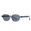  Retro Quality Small Oval Sunglasses Women Shades UV400 Fashion Rivets Men Sun Glasses